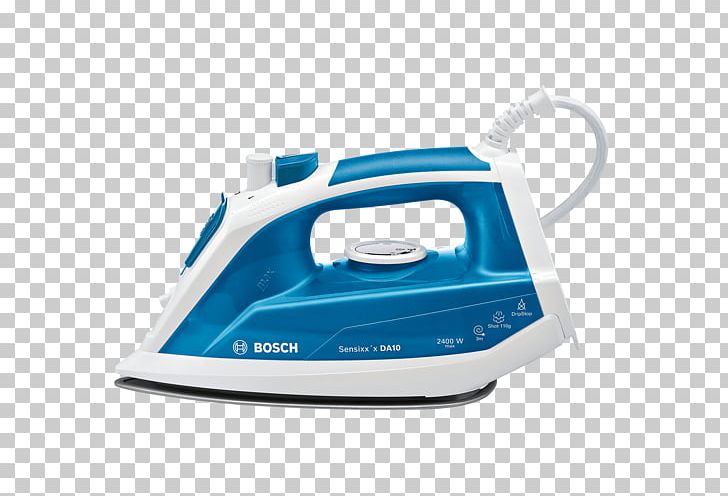 Clothes Iron Robert Bosch GmbH Watt Ironing Steam PNG, Clipart, Blue, Clothes Iron, Hardware, Home Appliance, Ironing Free PNG Download