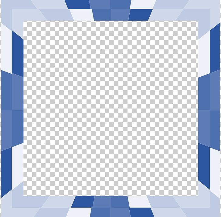 Blue Square Geometry Shape PNG, Clipart, Angle, Area, Blue, Border, Border Frame Free PNG Download