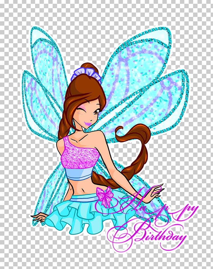 Fairy Illustration Happy Birthday PNG, Clipart, Art, Birthday, Butterfly, Fairy, Fantasy Free PNG Download