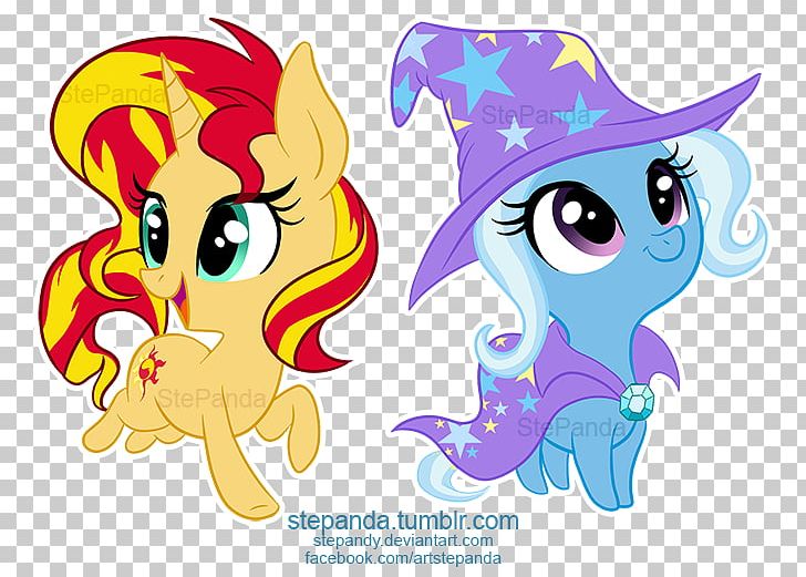 Pony Sunset Shimmer Trixie Horse Illustration PNG, Clipart,  Free PNG Download