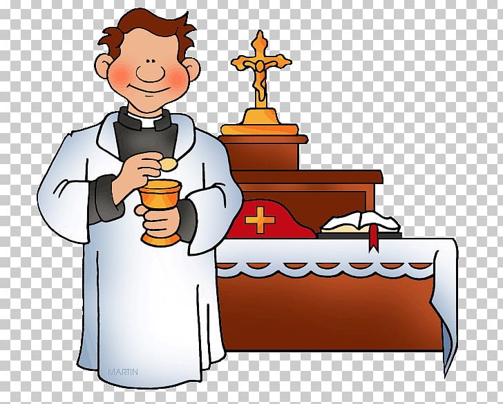 christian priest clipart