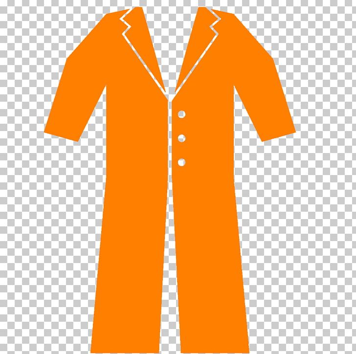 Sleeve Outerwear Uniform Line Font PNG, Clipart, Art, Clothing, Line, Neck, Orange Free PNG Download