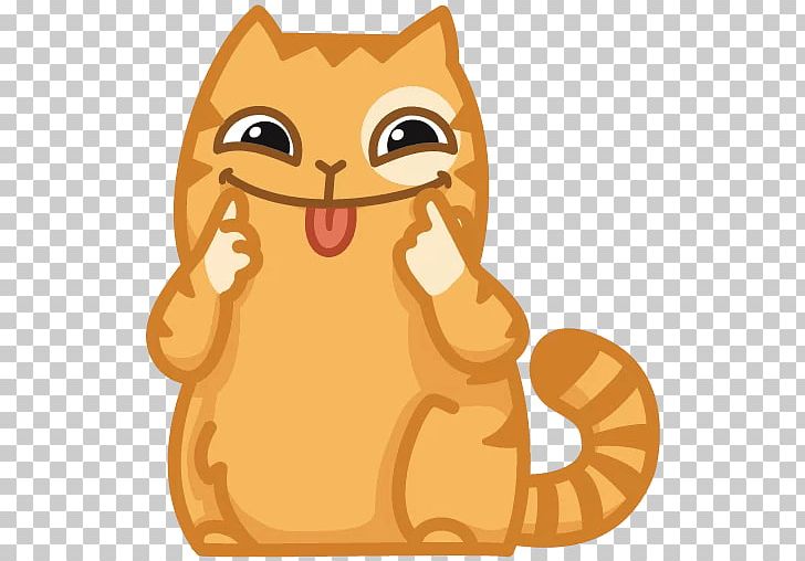 Telegram Peach Sticker VK Спотти PNG, Clipart, Carnivoran, Cat, Cat Like Mammal, Chipmunk, Emoji Free PNG Download