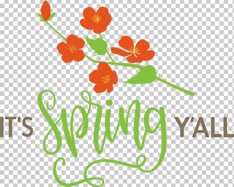 Spring Spring Quote Spring Message PNG, Clipart, Cut Flowers, Floral Design, Flower, Leaf, Line Free PNG Download