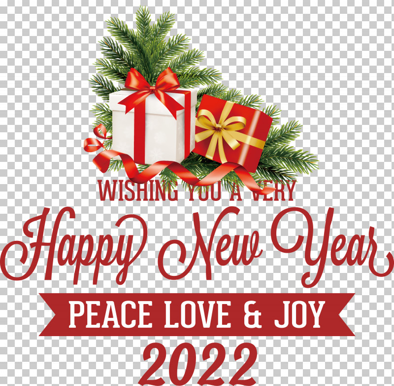 2022 New Year Happy New Year 2022 2022 PNG, Clipart, Bauble, Christmas Day, Christmas Tree, Conifers, Holiday Free PNG Download