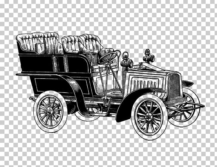 Antique Car Automotive Design Victorian Era Drawing PNG, Clipart, Antique Car, Automotive Design, Automotive Exterior, Birthday, Black And White Free PNG Download