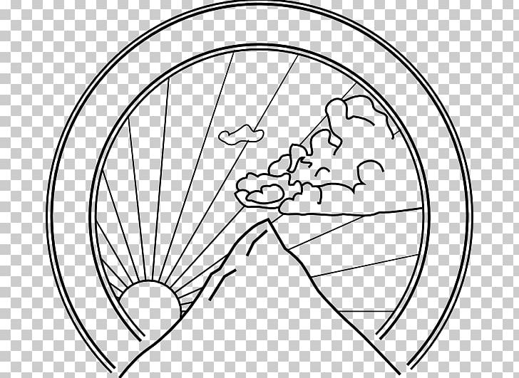 Coloring Book Beautiful Mountain PNG, Clipart, Angle, Area, Beautiful Mountain, Bicycle Wheel, Black And White Free PNG Download
