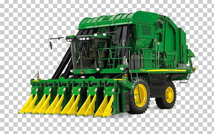 John Deere Cotton Picker Agricultural Machinery Combine Harvester Tractor PNG, Clipart,  Free PNG Download