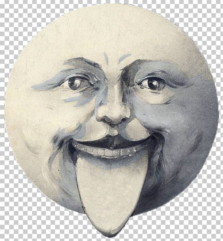 Man In The Moon Drawing Full Moon PNG, Clipart, Art, Drawing, Face, Full Moon, Head Free PNG Download