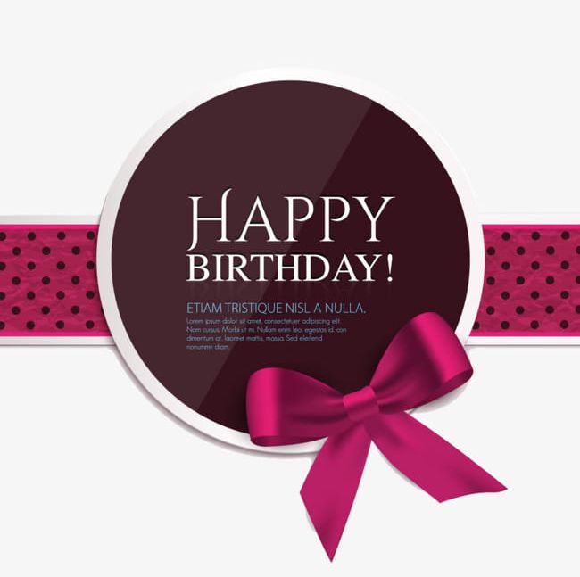 Birthday Elements PNG, Clipart, Alphabet, Birthday, Birthday Clipart, Birthday Clipart, Bow Free PNG Download