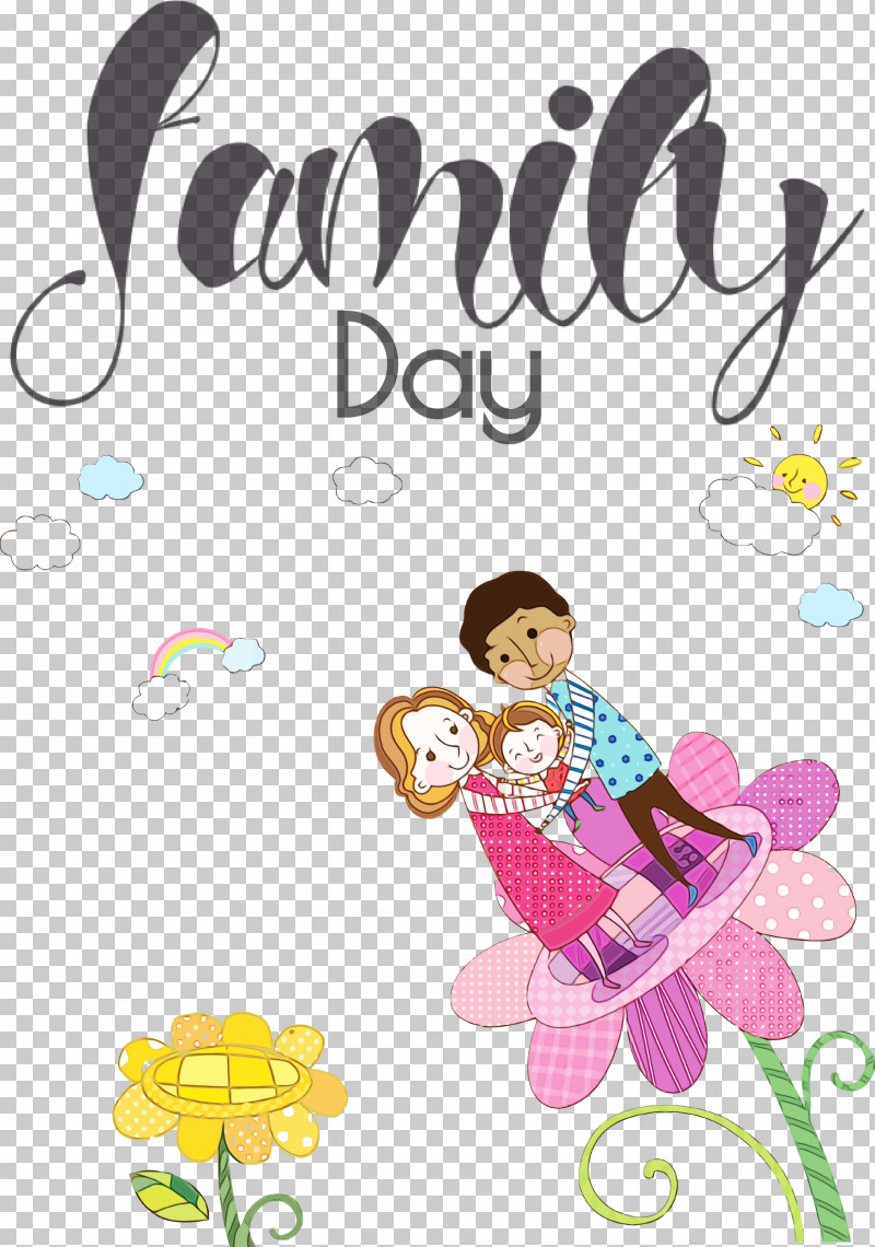 Cartoon Son Text PNG, Clipart, Cartoon, Creative Work, Family, Family Day, Happy Family Free PNG Download