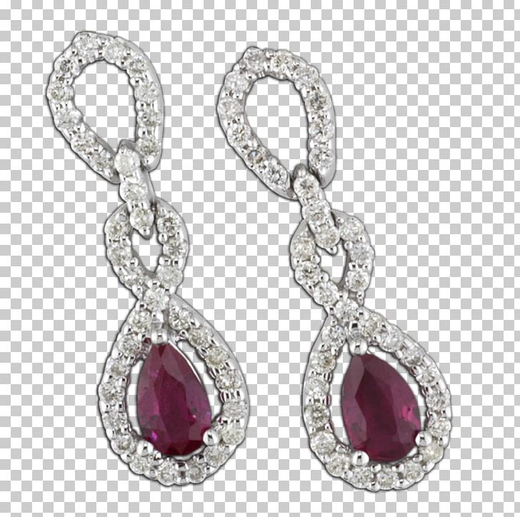 Ruby Earring Body Jewellery Diamond PNG, Clipart, Body Jewellery, Body Jewelry, Diamond, Earring, Earrings Free PNG Download