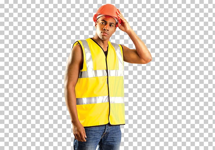 Gilets High-visibility Clothing T-shirt Personal Protective Equipment PNG, Clipart, Clothing, Clothing Sizes, Dress Shirt, Gilets, Hard Hat Free PNG Download