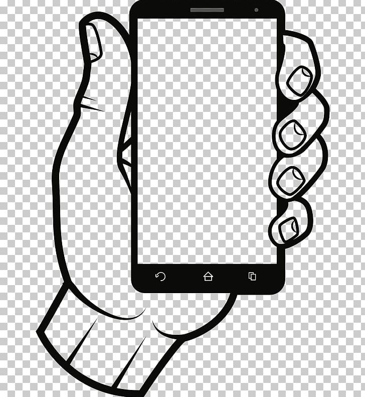 Smartphone Telephone PNG, Clipart, Android, Area, Artwork, Black And White, Computer Icons Free PNG Download