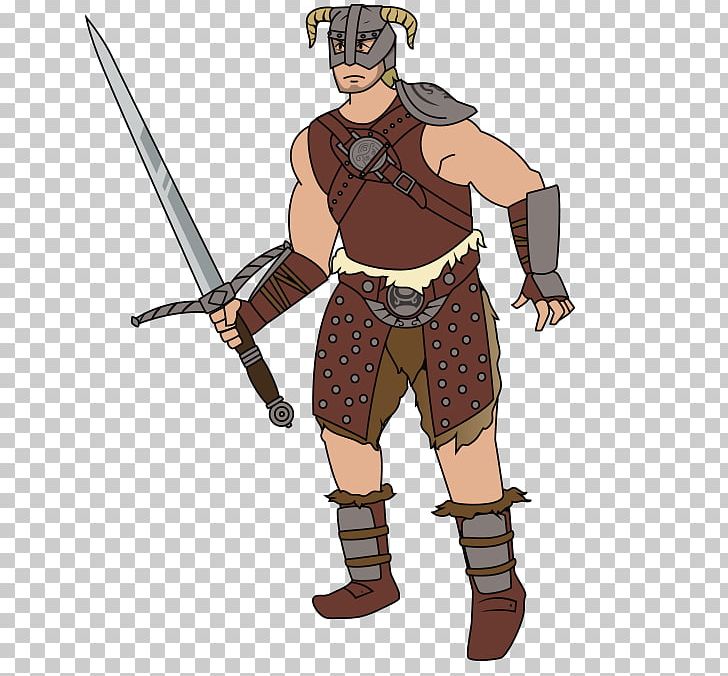 Sword Gladiator Homo Sapiens Cartoon PNG, Clipart, Armour, Cartoon, Character, Cold Weapon, Costume Free PNG Download