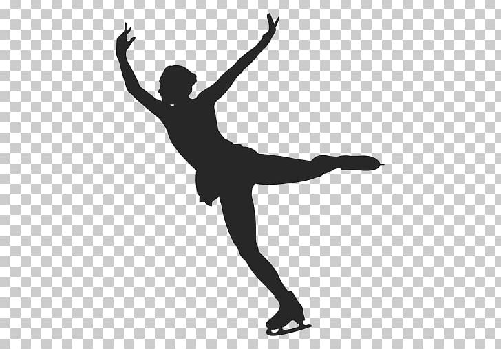 Figure Skating Ice Skating Sport Ice Skates Ice Rink PNG, Clipart, Arm, Balance, Ballet Dancer, Black And White, Dancer Free PNG Download