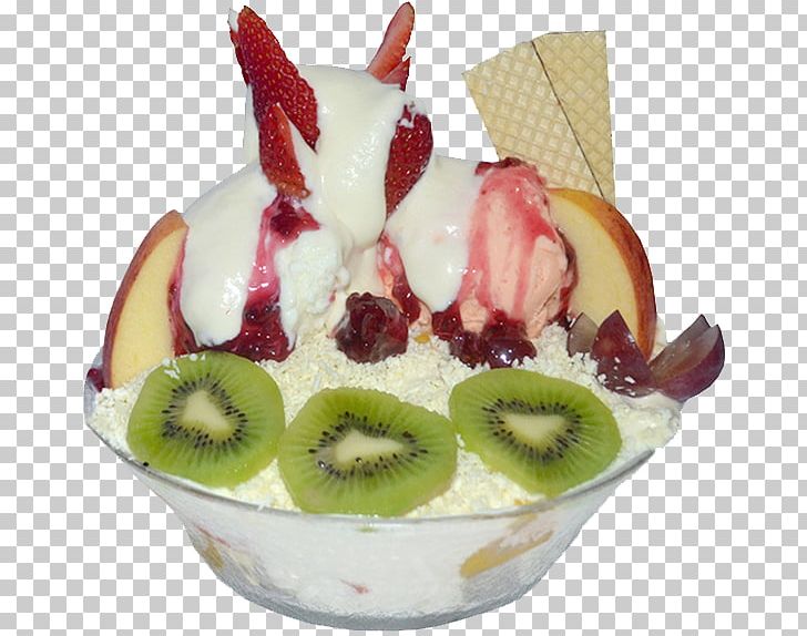 Sundae Gelato Frozen Yogurt Parfait Dame Blanche PNG, Clipart, Cholado, Cream, Dairy Product, Dame Blanche, Dessert Free PNG Download