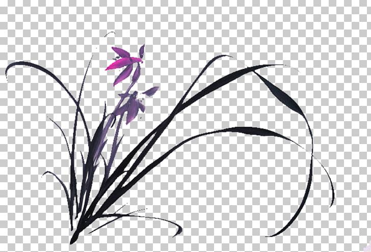 Ink Wash Painting Bamboo PNG, Clipart, Branch, Chinese Painting, Chinese Style, Flower, Flowers Free PNG Download