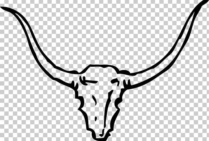 Texas Longhorn English Longhorn Bull PNG, Clipart, Black, Black And White, Bone, Bull, Cattle Free PNG Download