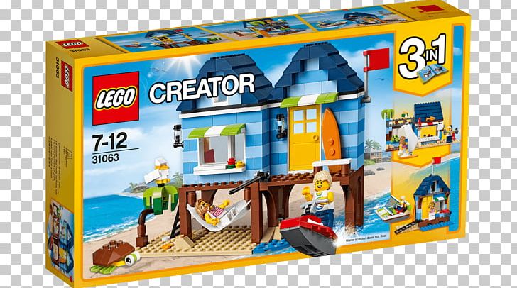 LEGO 31063 Creator Beachside Vacation Lego Creator Toy Retail PNG, Clipart, Discounts And Allowances, Lego, Lego Creator, Lego Minifigure, Lego Star Wars Free PNG Download