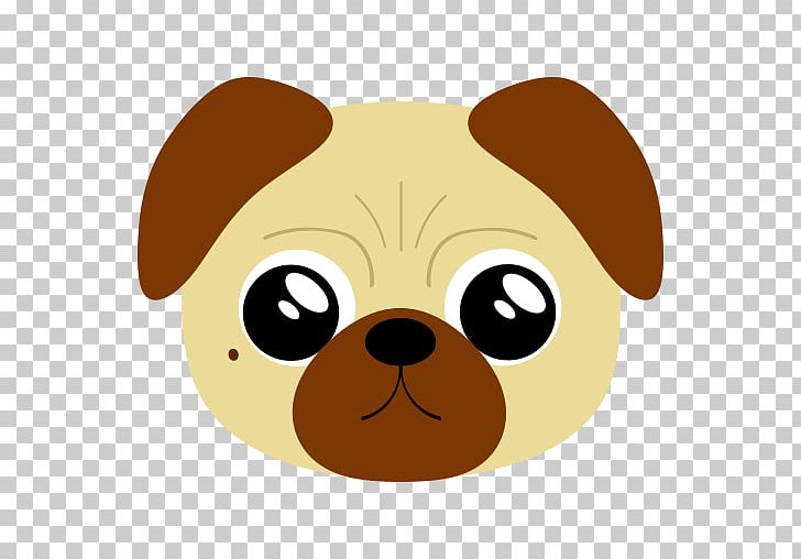 Puppy Pug Sticker Dog Breed Snout PNG, Clipart, Album, Android, Animals, Apk, Bitstrips Free PNG Download