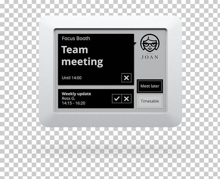 Conference Centre Visionect JOAN Manager 6" Touchscreen Interactive E Ink Electronic Paper Screen Meeting Business PNG, Clipart, Business, Conference Centre, Digital Signs, Display Device, E Ink Free PNG Download