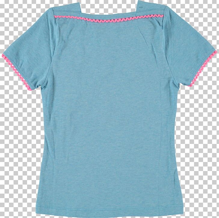 Sleeve T-shirt Shoulder Collar PNG, Clipart, Active Shirt, Aqua, Blue, Clothing, Collar Free PNG Download