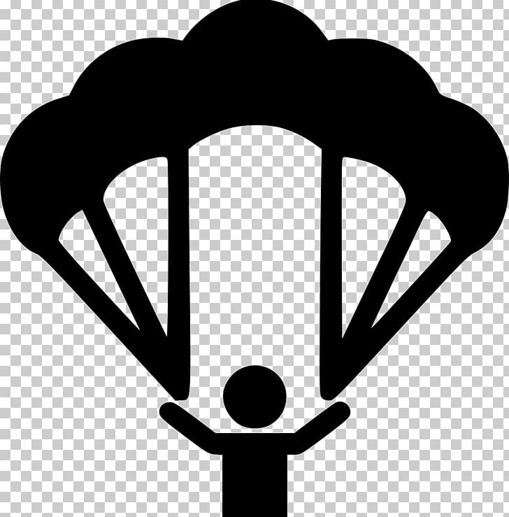 Paragliding Parachute PNG, Clipart, Black And White, Clip Art, Computer Icons, Glider, Line Free PNG Download