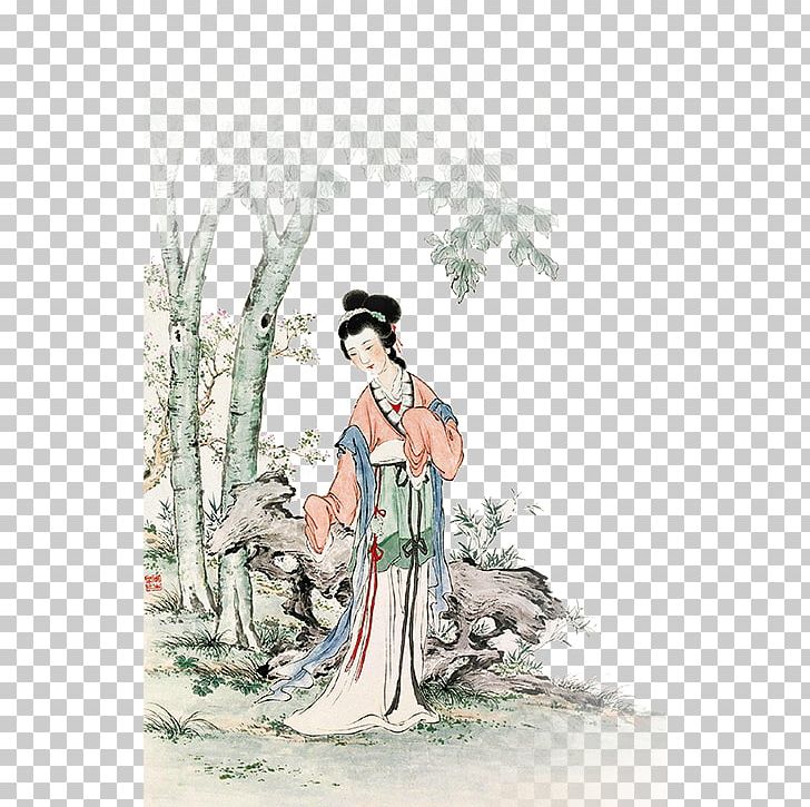 China Woman Illustration PNG, Clipart, Art, China, Classical, Classical Woman, Fashion Illustration Free PNG Download