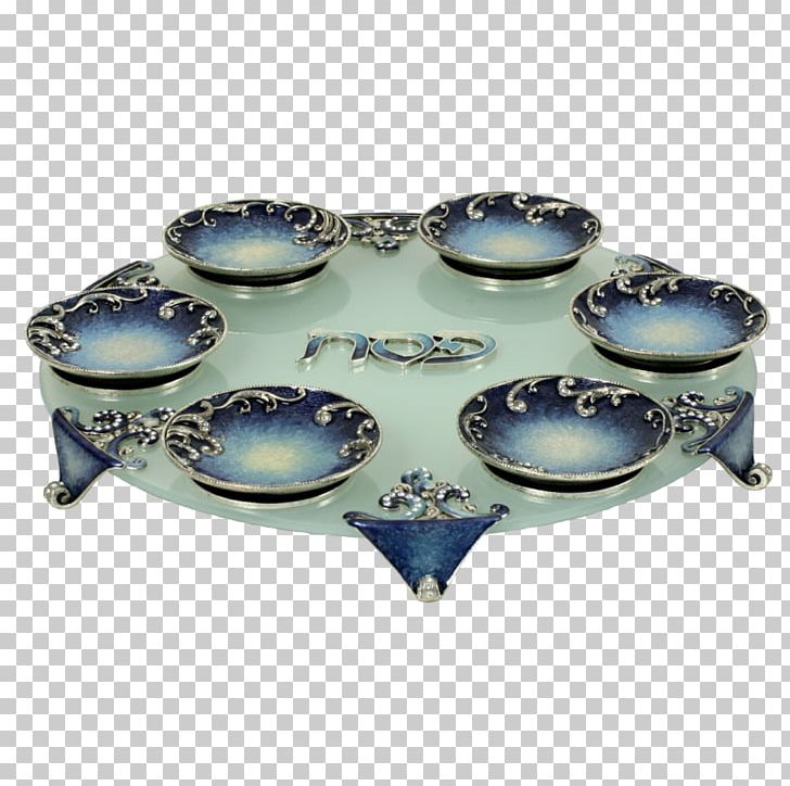 Haggadah Passover Seder Plate Jewish Ceremonial Art PNG, Clipart, Bowl, Ceramic, Cobalt Blue, Dinnerware Set, Dishware Free PNG Download