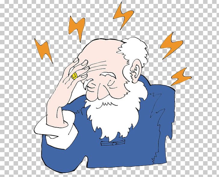 Old Age Headache Illustration PNG, Clipart, Art, Beard, Business Man, Cartoon, Concussion Free PNG Download