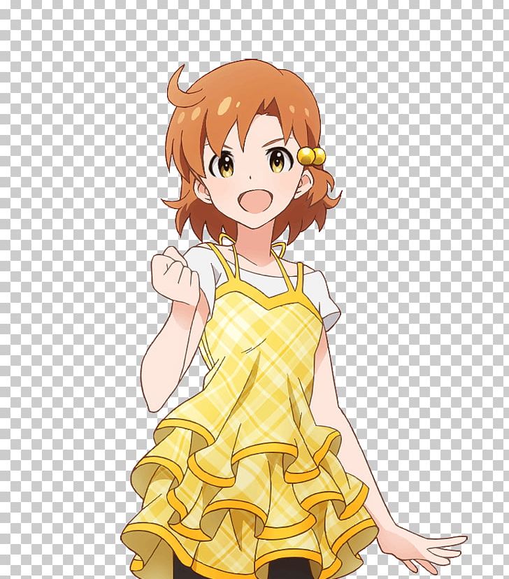 The Idolmaster: Million Live! Theater Days The Idolmaster One For All 矢吹可奈 Good-Sleep PNG, Clipart, Ahoge, Anime, Brown Hair, Cartoon, Clothing Free PNG Download