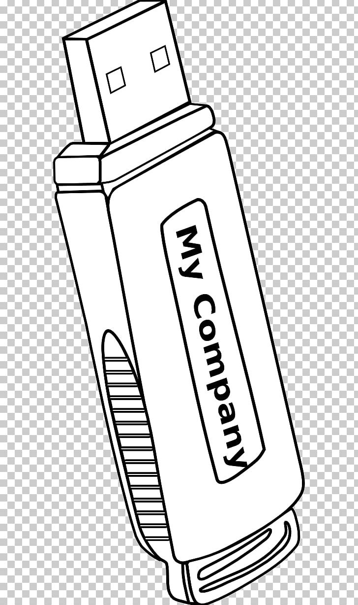USB Flash Drives Flash Memory PNG, Clipart, Area, Black, Black And White, Coloring Book, Computer Data Storage Free PNG Download