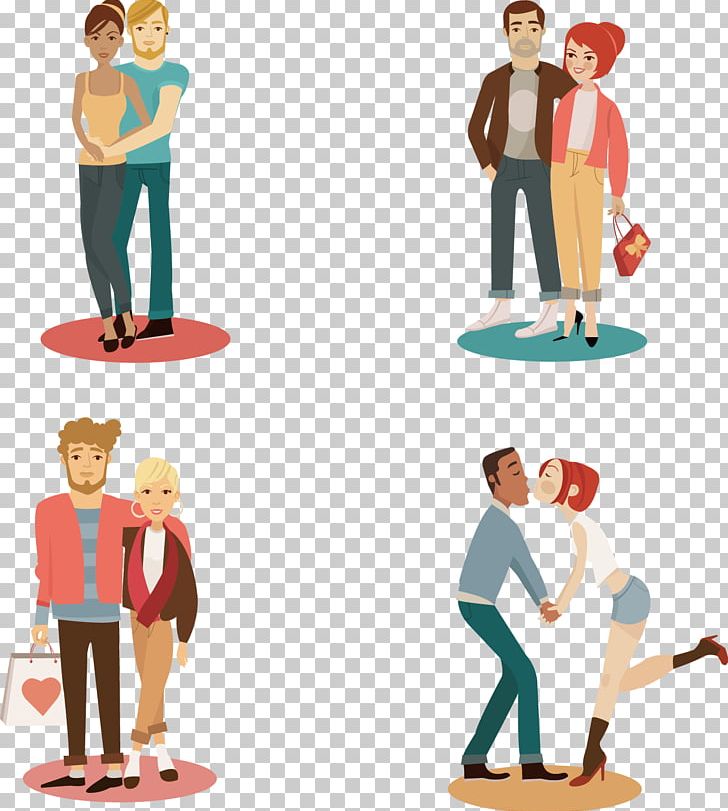 Cartoon Couple PNG, Clipart, Cartoon Couple, Couple, Couple Silhouette, Couples Vector, Figurine Free PNG Download