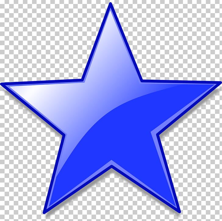 Five-pointed Star Color PNG, Clipart, Angle, Barnstar, Blue, Color, Computer Icons Free PNG Download