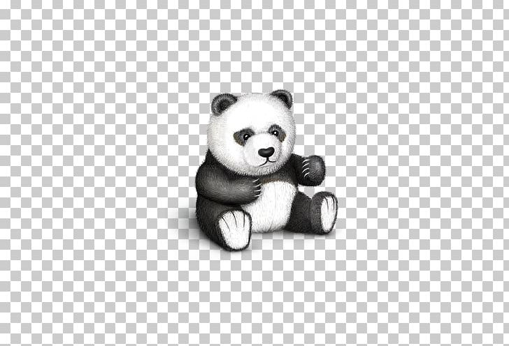 Giant Panda Bear ICO Icon PNG, Clipart, Animals, Apple Icon Image Format, Bear, Black, Black And White Free PNG Download