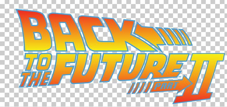 Marty McFly Dr. Emmett Brown Biff Tannen Back To The Future DeLorean Time Machine PNG, Clipart, Advertising, Area, Back To The Future Logo, Back To The Future Part Ii, Banner Free PNG Download