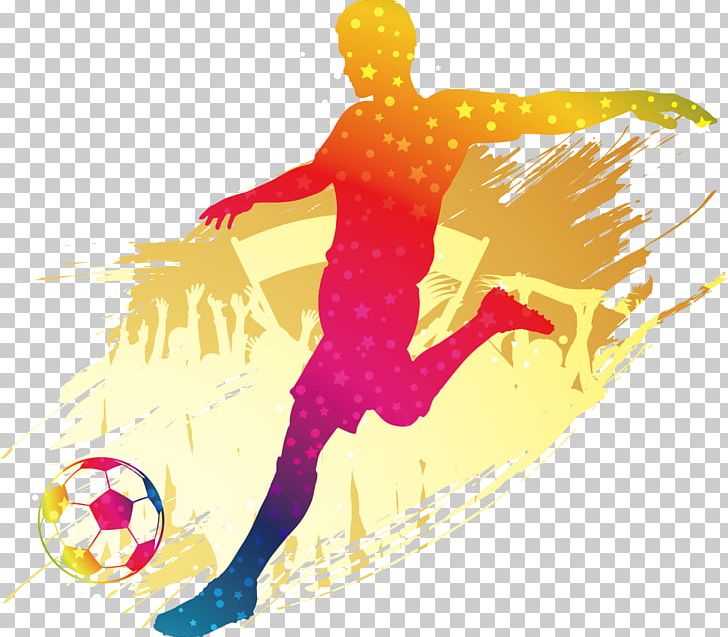 Football Player Silhouette PNG, Clipart, Athlete, Ball, Computer Wallpaper, Fictional Character, Football Player Free PNG Download