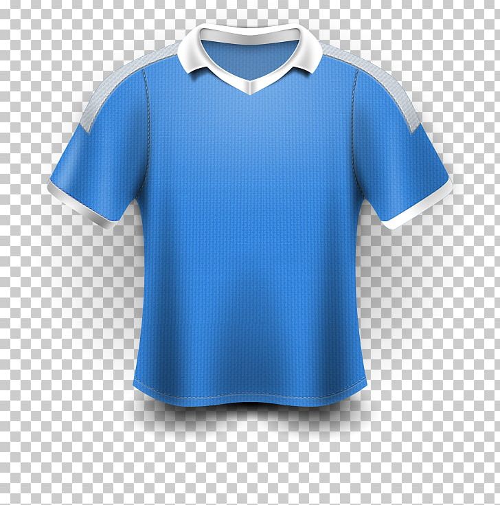 Jersey T-shirt Sleeve Blue Polo Shirt PNG, Clipart, Active Shirt, Angle, Azure, Blue, Clothing Free PNG Download