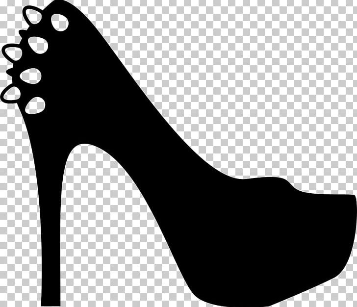 High-heeled Shoe Computer Icons Encapsulated PostScript PNG, Clipart, Absatz, Area, Black, Black And White, Clothing Free PNG Download