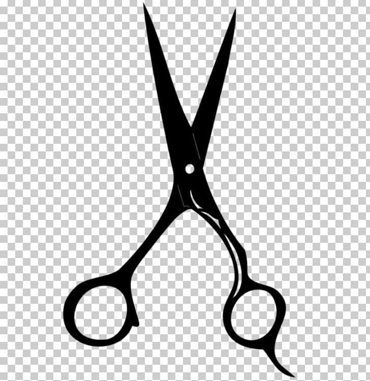 Hairdresser Beauty Parlour Scissors PNG, Clipart, Barber, Beauty Parlour, Black And White, Clip Art, Cutting Hair Free PNG Download