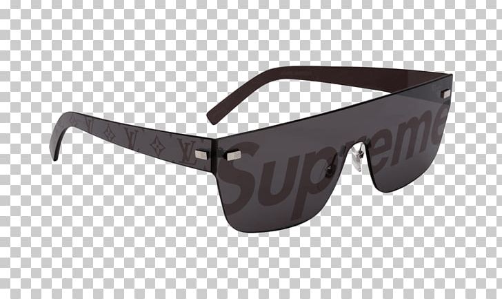 Sunglasses Supreme Eyewear Louis Vuitton PNG, Clipart, Angle, Black, Brand, Brown, Christian Dior Se Free PNG Download