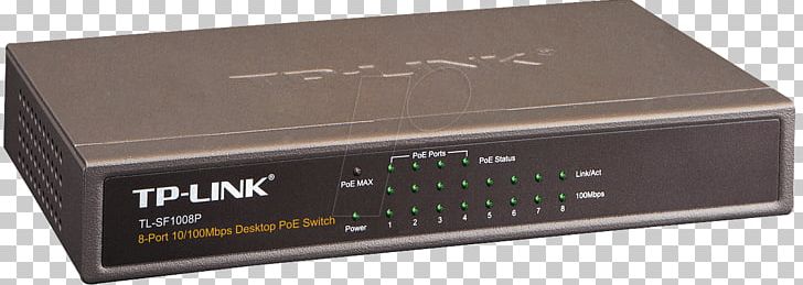 Network Switch Power Over Ethernet TP-Link Computer Port Gigabit Ethernet PNG, Clipart, Audio Receiver, Computer Port, Dlink, Electronic Device, Electronics Accessory Free PNG Download