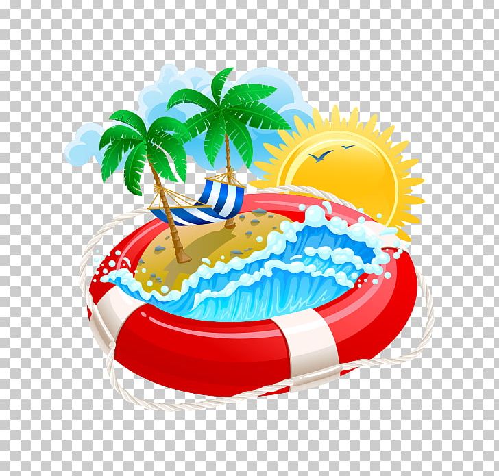 Summer Vacation Cartoon PNG, Clipart, Adobe Illustrator, Christmas Tree, Coconut, Coconut Tree, Coconut Vector Free PNG Download