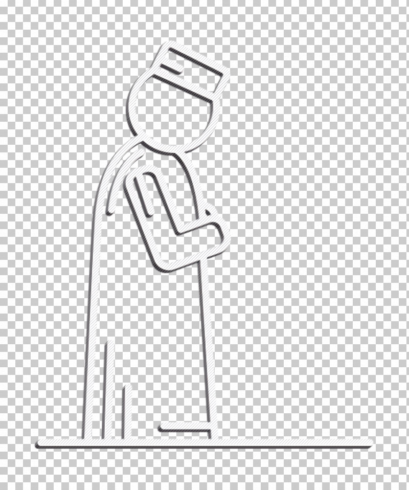 Ramadhan Mubarak Icon Pray Icon Muslim Praying Icon PNG, Clipart, Diagram, Hm, Joint, Line, Line Art Free PNG Download