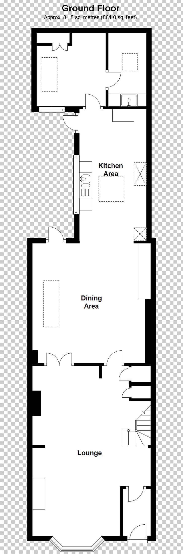 Floor Plan House Room Terrace PNG, Clipart, Angle, Area, Bed, Bedroom, Black And White Free PNG Download