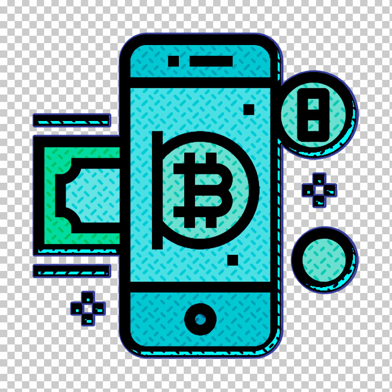 Bitcoin Icon PNG, Clipart, Bitcoin Icon, Line, Mobile Phone Case, Technology, Turquoise Free PNG Download