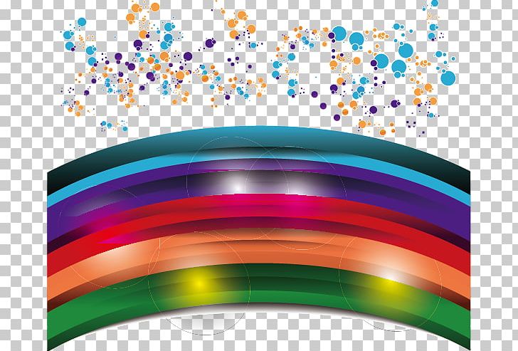 Poster Rainbow Illustration PNG, Clipart, Circle, Colorful, Computer Wallpaper, Download, Drop Free PNG Download