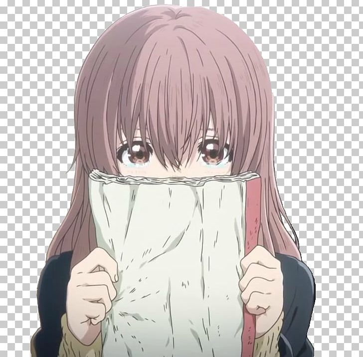 Shouko Nishimiya Yuzuru Nishimiya Anime Expo Manga YouTube PNG, Clipart, Anime Music Video, Arm, Artwork, Black Hair, Brown Hair Free PNG Download