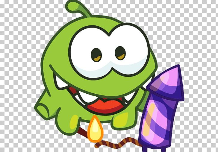 Sticker VKontakte Cut The Rope PNG, Clipart, Amphibian, Artwork, Cut The Rope, Emoji, Fictional Character Free PNG Download